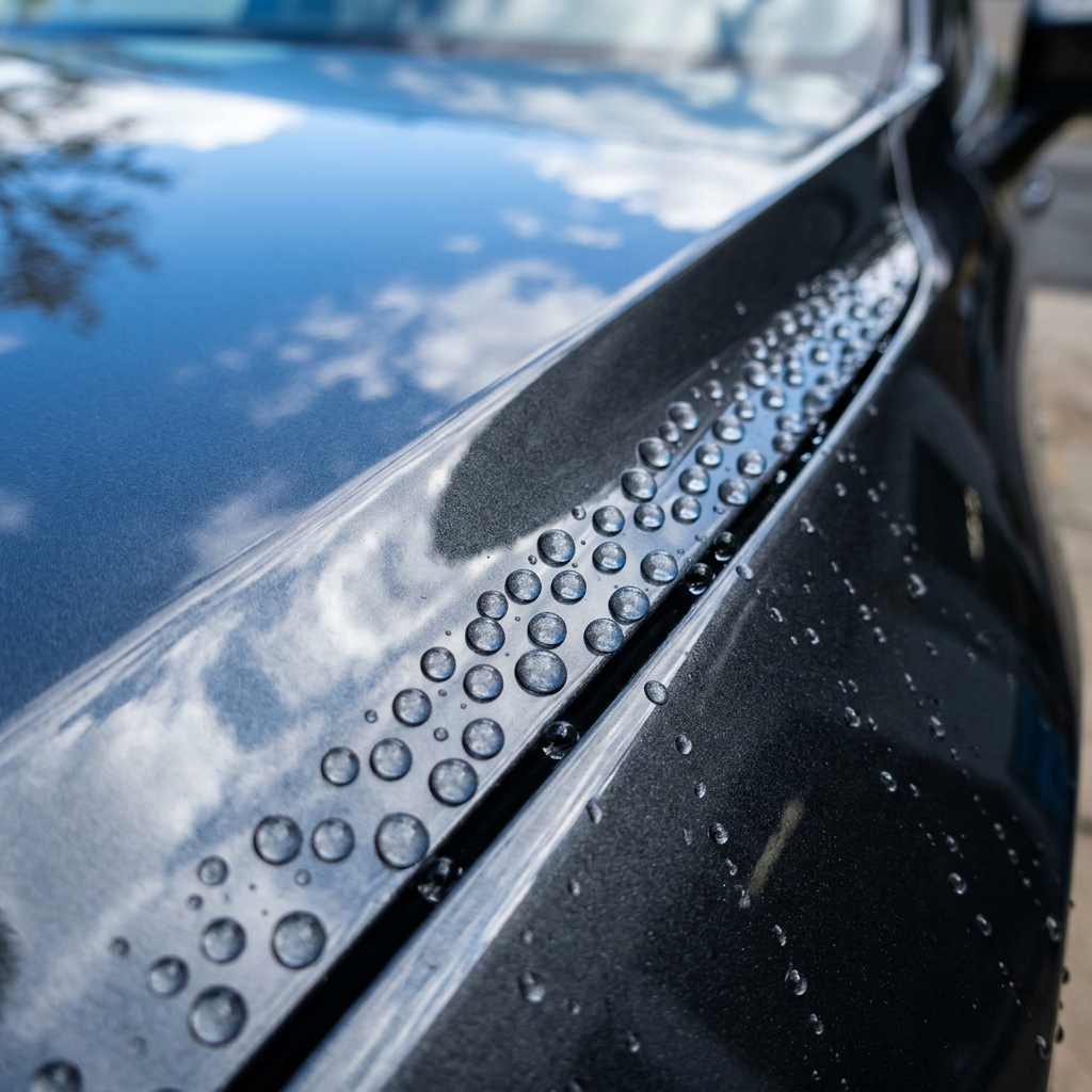 Ceramic Coating Paint Water Beading